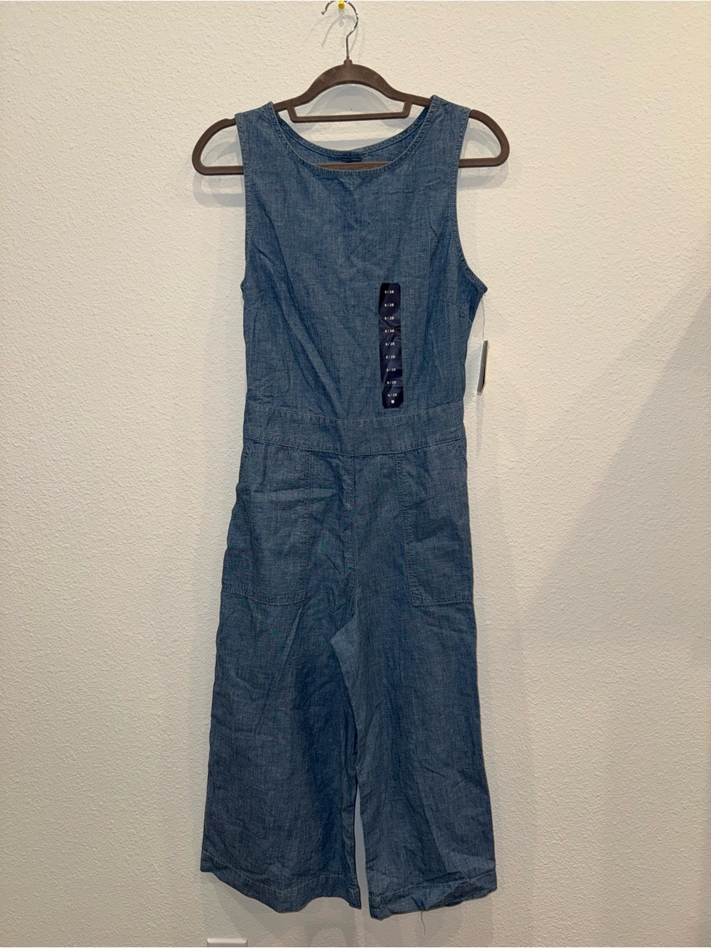 Lucky Brand Light Blue Chambray Top